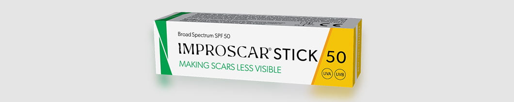 Improscar® Stick SPF 50 – 4.3g – Scar treatment silicone stick